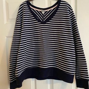 Striped sweatshirt